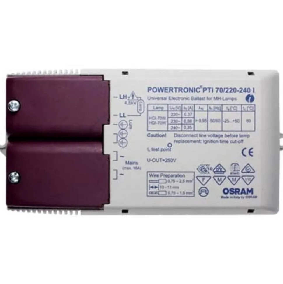 - Elektronisk forkobling PTi 70/220-240 I