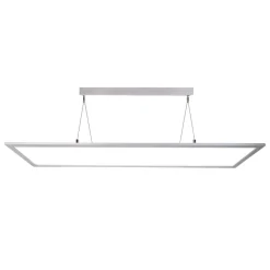 3422 LED-hængelampe, kantet, Dip-Switch, aluminium