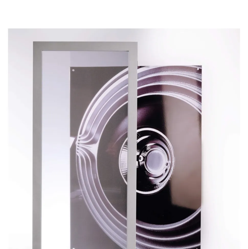 3422 LED-hængelampe, kantet, Dip-Switch, aluminium