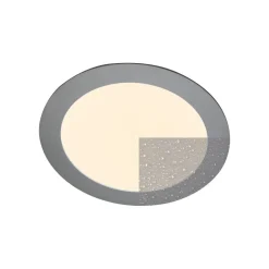 27636 LED-indbygningspanel, flad, rund, 12 W