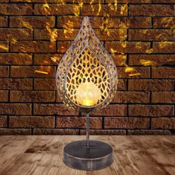 33528 LED-solcellelampe i bladform