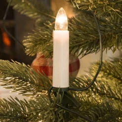 9,75 m lang lyskæde med toppærer inden i, 16 lk.