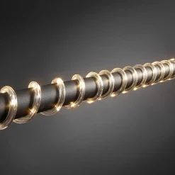 6 m. udendørs LED lysslange m. lyssensor, varmhvid