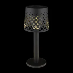 36631 solcelle-bordlampe, batteri, IP44, sort