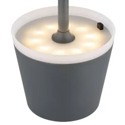 36637A solcelle-bordlampe, IP44, antracit