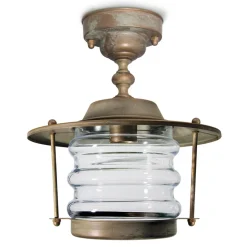 Adessora udendørs loftslampe saltv.res., Ø 22,5 cm