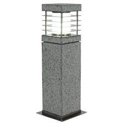 Af ægte granit - sokkellampe La Mer