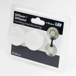 Afskærmning til Attach Plus-indbygningsarmaturer, sæt med 6 stk