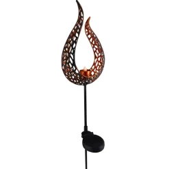 Aideen dekorativ LED solcellelampe med jordspyd