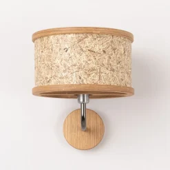 ALMUT 2610-væglampe Ø 25 cm, hø