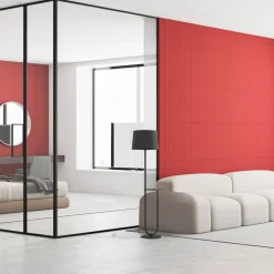 Aluminor Duo gulvlampe med opbevaringsbord