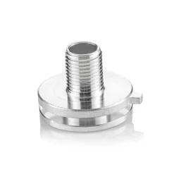 Alu-nippel til strømskinneadapter M 10 x 1