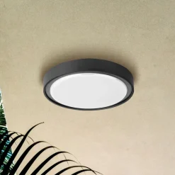 Anabella udendørs LED-væglampe, mørkegrå