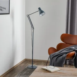 Anglepoise Type 75 gulvlampe skifergrå