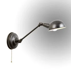 Anno 1900 drejelig væglampe