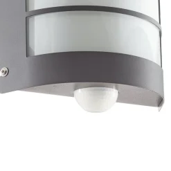 Aqua Marco udendørslampe sensor, gitter, antracit