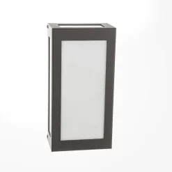 Aqua Rain udendørs LED-væglampe, sensor, antracit