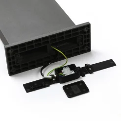 Arcchio Advik LED-vejlampe, 60 cm, antracit, sensor, IP54