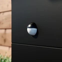 Arcchio Advik LED-vejlampe, 60 cm, antracit, sensor, IP54