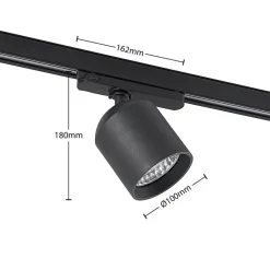 Arcchio Candra LED track spot sort 26W 3000K