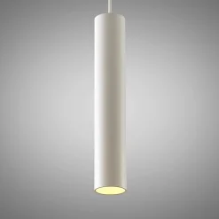 Arcchio Ejona pendellampe, højde 35 cm, hvid, aluminium