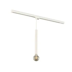 Arcchio Ejona skinnependel hvid E27 4/40cm