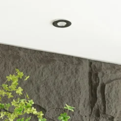 Arcchio Elmon LED-indbygningslampe, IP65, krom