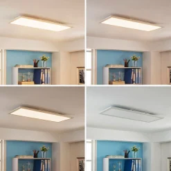 Arcchio Enja LED-panel, 79,5 cm x 29,5 cm