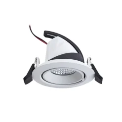 Arcchio Harcos LED-downlight, hvid, Ø 11 cm, 4.000K