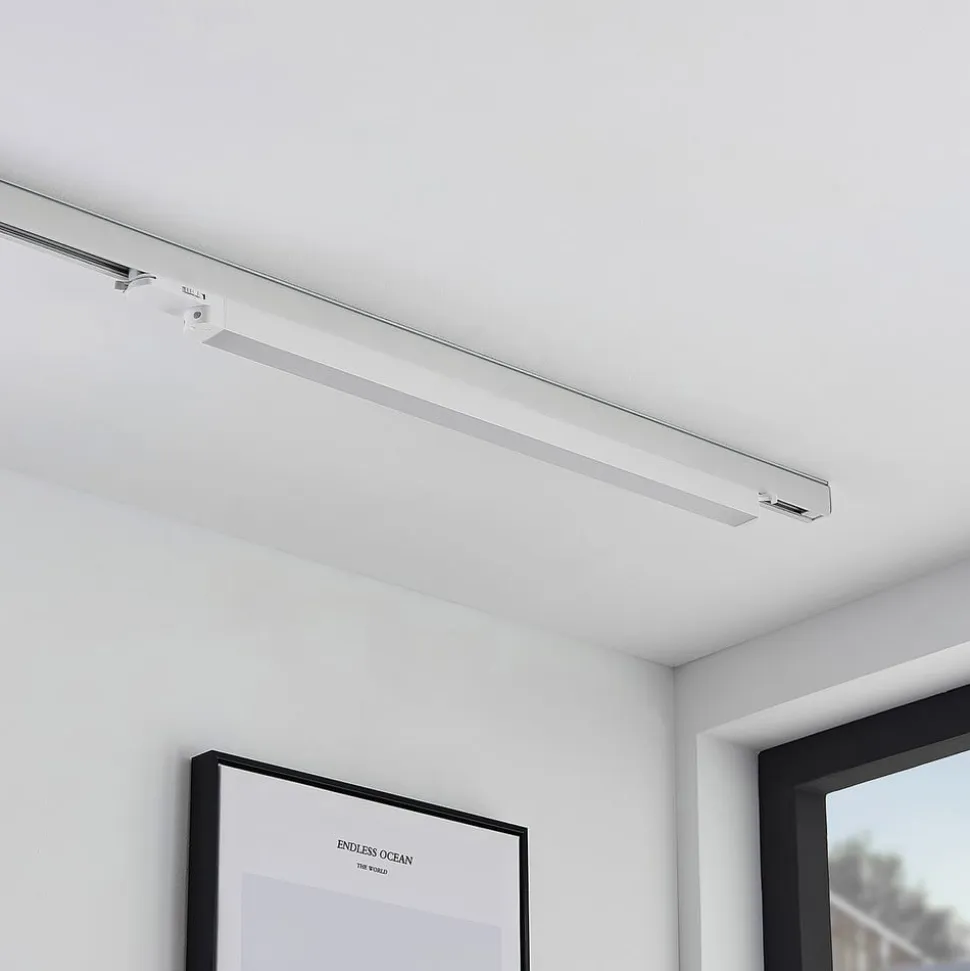 Arcchio Harlow LED-skinnelampe, hvid, 69 cm, 3.000 K