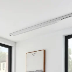 Arcchio Harlow LED-skinnelampe, hvid, 109 cm, 3.000 K