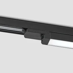 Arcchio Harlow LED-skinnelampe, sort, 109 cm, 4.000 K