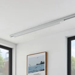 Arcchio Harlow LED-skinnelampe, hvid, 109 cm, 4.000 K