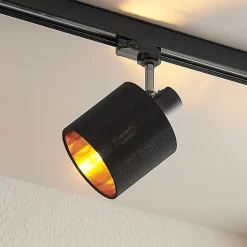 Arcchio Heleni Spot skinnesystem sort guld