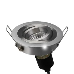 Arcchio indbygget loftspot Sophia, aluminium, rund