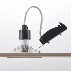 Arcchio indbygget loftspot Sophia, hvid, rund