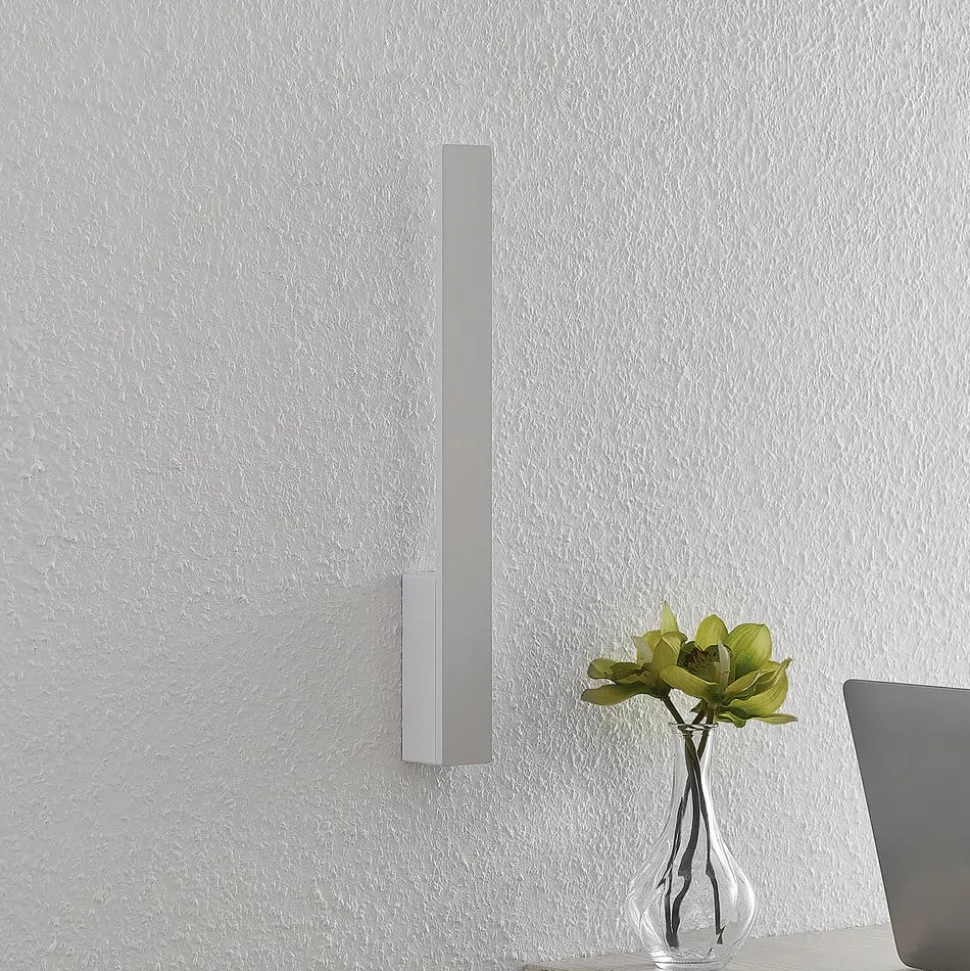 Arcchio Ivano LED-væglampe, 42,5 cm, hvid