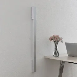 Arcchio Ivano LED-væglampe, 91 cm, alu