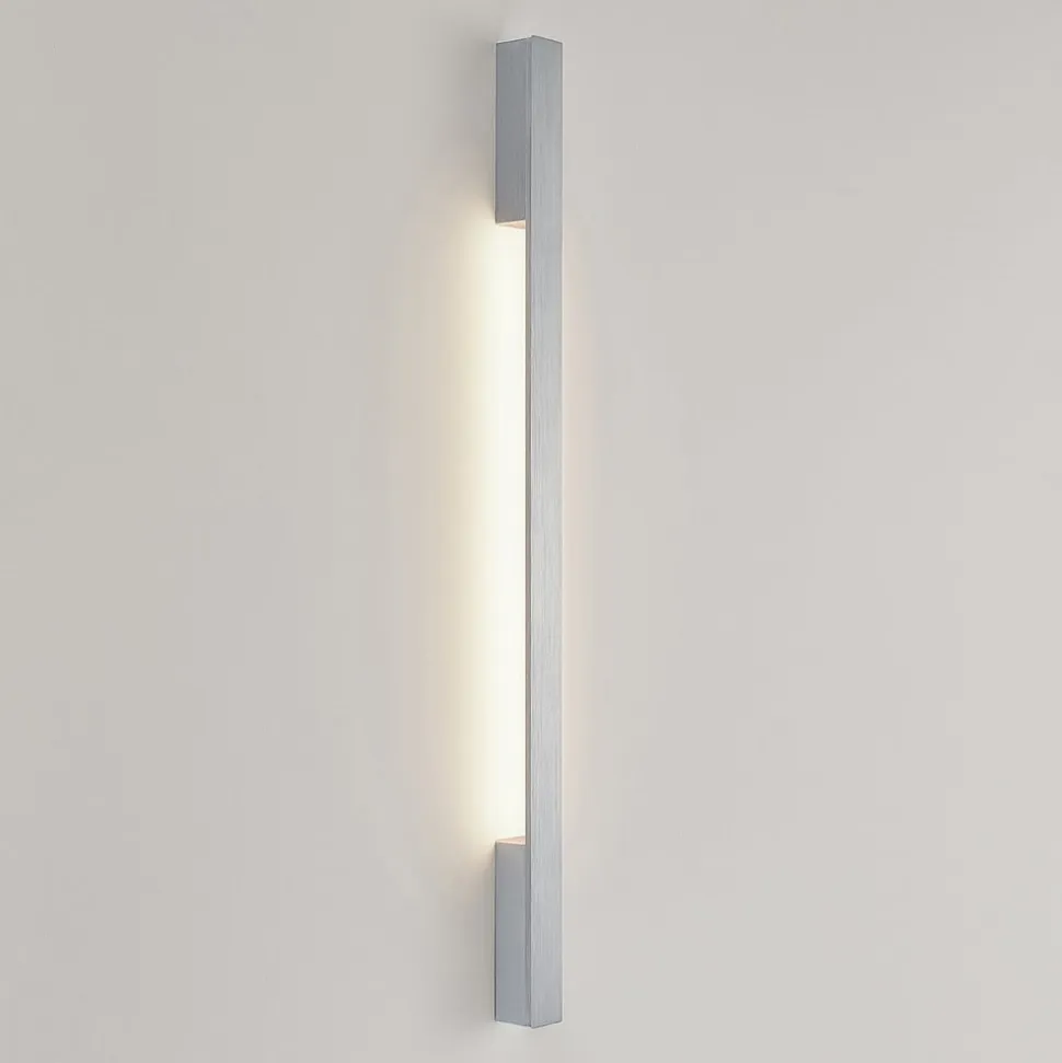 Arcchio Ivano LED-væglampe, 91 cm, alu