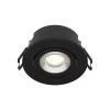 Arcchio LED-downlight Eliar rund sort CCT drejelig