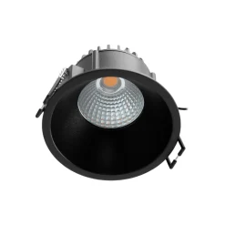 Arcchio LED-downlight Niria, sort, 2.700K