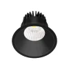 Arcchio LED-downlight Niria, sort, 4.000K