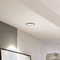 Arcchio LED-downlight Niria, sort, 4.000K