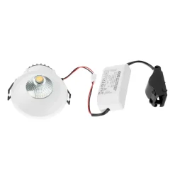 Arcchio LED-downlight Niria hvid, 3.000K