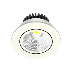 Arcchio LED-downlight Zarik, hvid, 2.700K