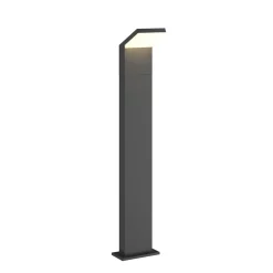 Arcchio LED-gadelampe Yolena, 100 cm, antracit, aluminium