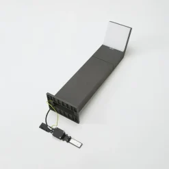 Arcchio LED-gadelampe Yolena, 60 cm, antracit, aluminium