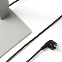 Arcchio LED-gulvlampe Logan Basic, sølv, 6.000 lm, dæmpbar