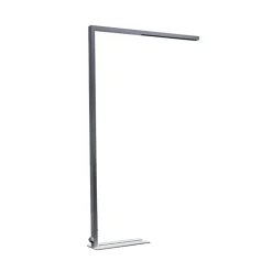 Arcchio LED-gulvlampe til kontor Jolinda, sølv, CCT, sensor,
