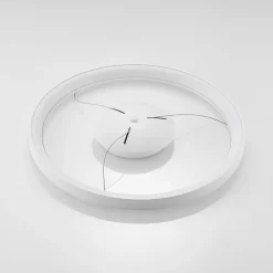 Arcchio LED-hængelampe Vivy, Ø 58 cm, hvid, metal